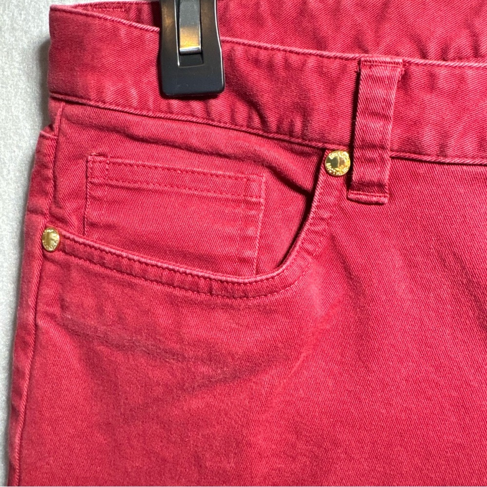 Brooks Brothers Women’s Natalie Fit 346 Chino Pants Size 6 Red/Burgundy 32x29 - Picture 4 of 13
